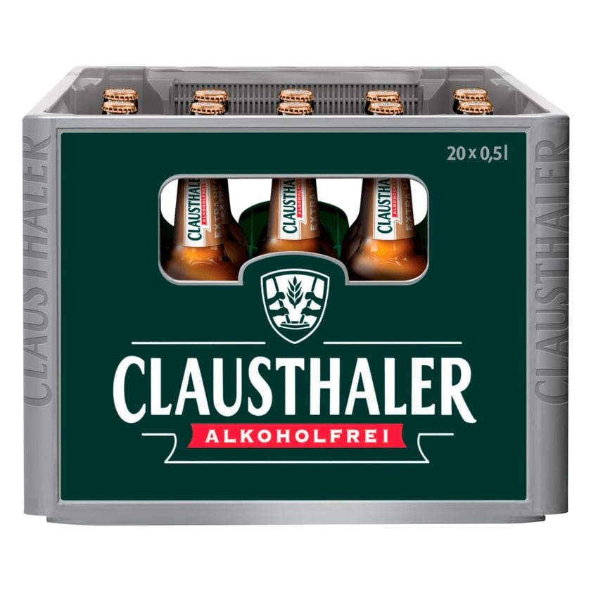 Clausthaler Extra Herb Premium alkoholfrei 20x0,5l